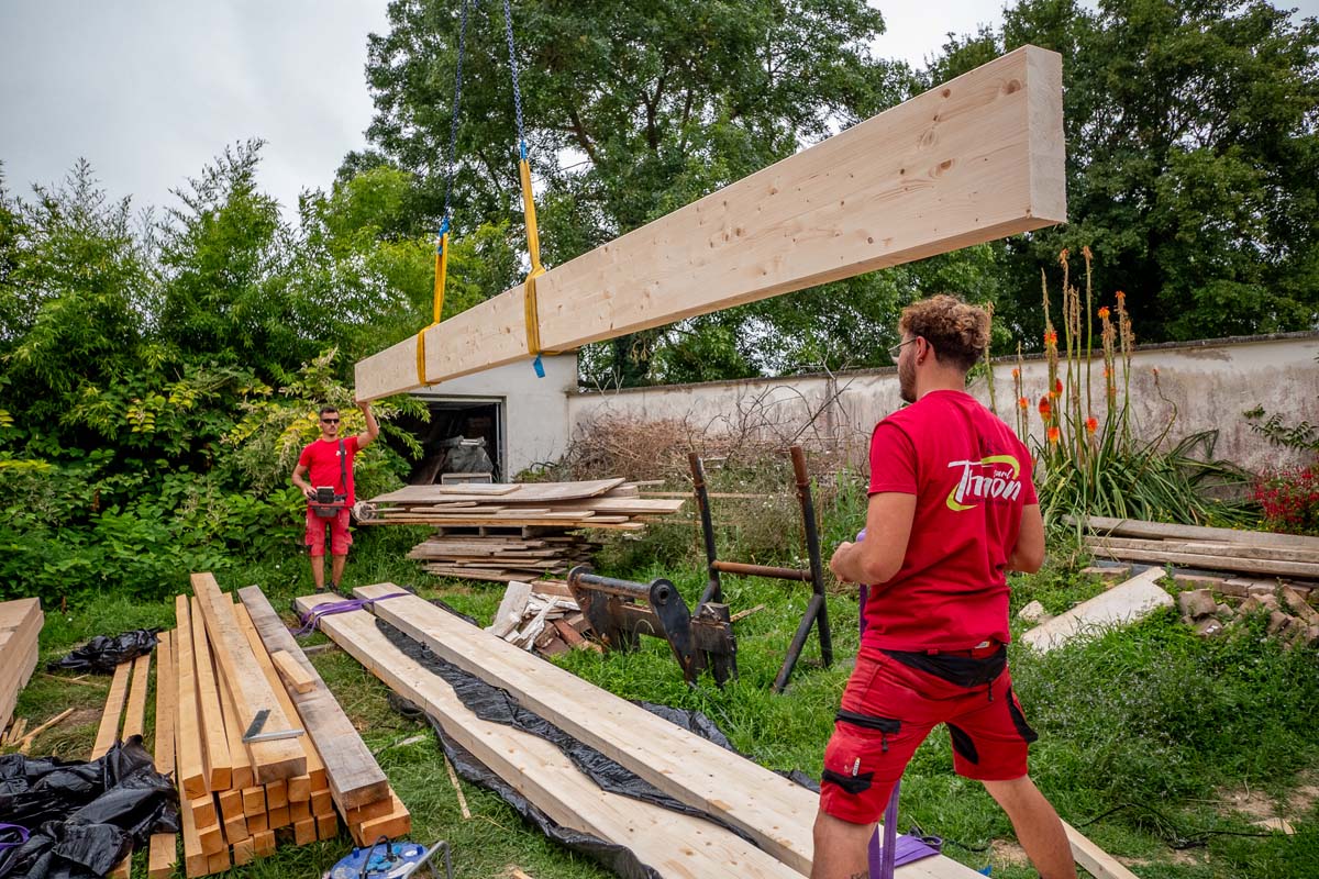 Travaux de charpente bois Niort