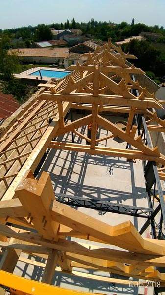 Montage charpente bois Niort (18)