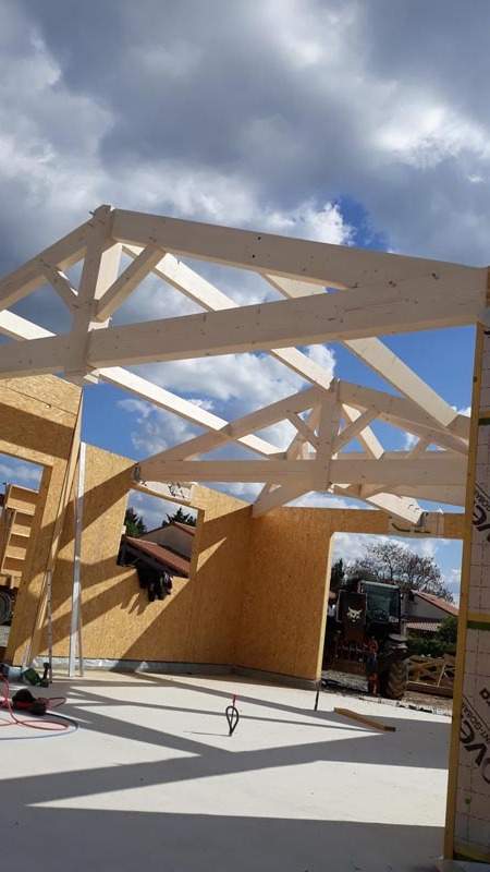 Montage charpente bois Niort (1)