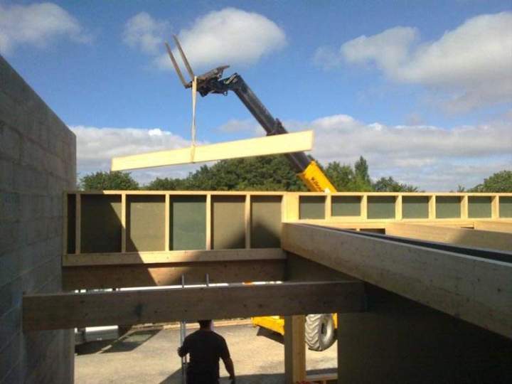Montage charpente bois Niort (24)