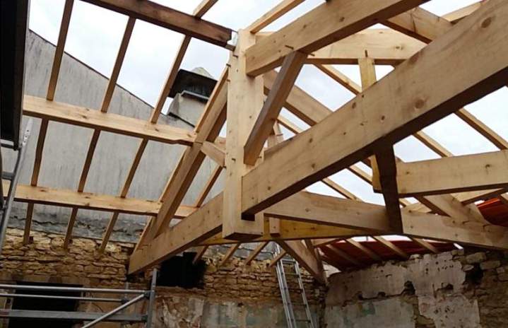 Montage charpente bois Niort (27)