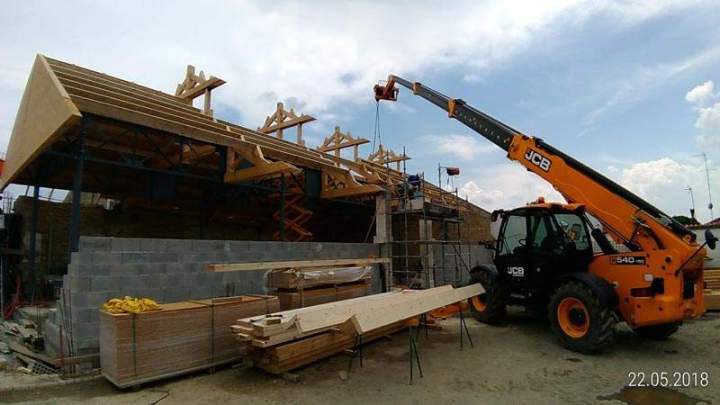 Montage charpente bois Niort (33)