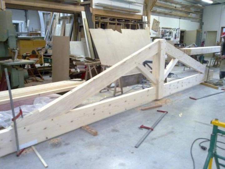 Montage charpente bois Niort (36)