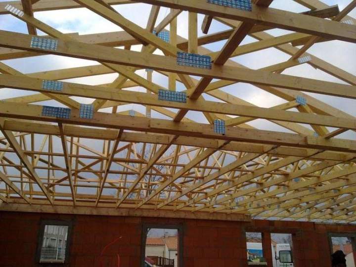 Montage charpente bois Niort (37)