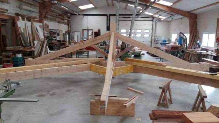 Montage charpente bois Niort (41)