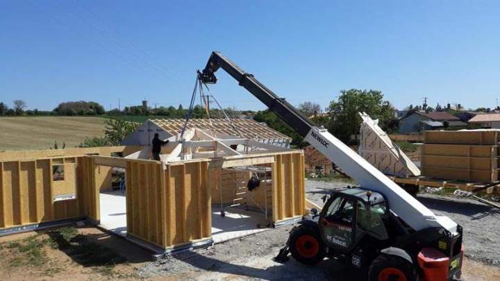 Montage charpente bois Niort (44)