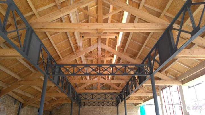 Montage charpente bois Niort (45)