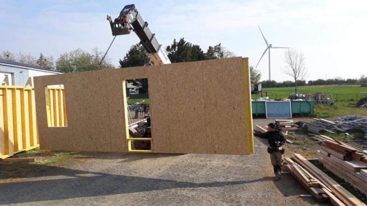 Réalisation à ossature bois Niort (19)