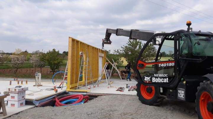 Réalisation à ossature bois Niort (25)