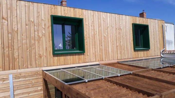 Réalisation à ossature bois Niort (24)