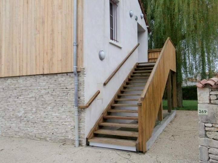 Réalisation menuiseries bois Niort (44)