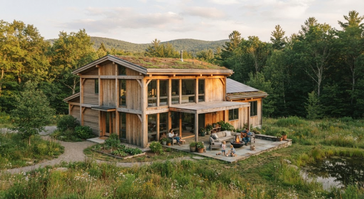 maison à ossature bois